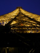 The tower by night