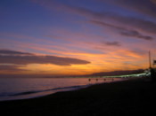 The beautiful sunset