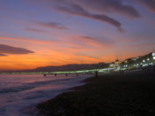 Another shot of the sunset as the orange becomes even more firey