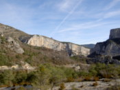 Rugged rocky scenery