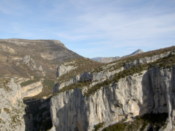 The rockface is pretty rough