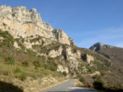 A similar shot, captuing the full height of the rocks to the left
