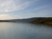 Looking out over the lake