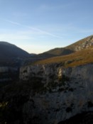 ...making a very tall gorge wall!