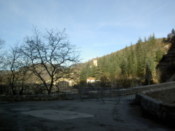 Passing by a small village