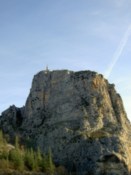 The chapel on the hill at Castellane
