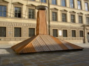 A weird wood sculpture