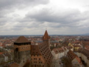 A view from the top of the tower