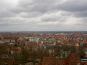Looking over the city