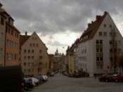 Walking back down from the castle