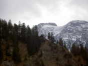 Mountains near to the castle