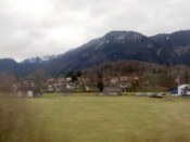 On the train there