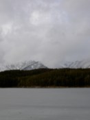 On the shores of the frozen lake