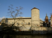 Castle and a distant church