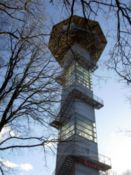 A viewing tower, that was closed