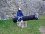 Me on a cannon