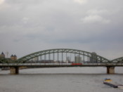 Looking from one bridge to another
