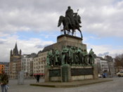 A random statue