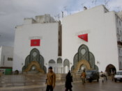 A Jewish synagogue - religions co-exist peacefully in Morocco