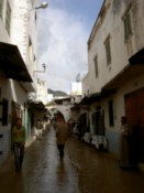 Looking town a typical street