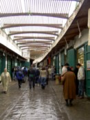 A street that, amongst the poverty, was full of shops selling gold