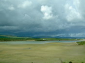 A nice lake we passed on the way