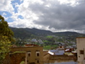 From the first floor of the tower