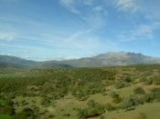 Leaving the town