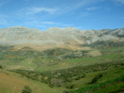 Craggy rockfaces