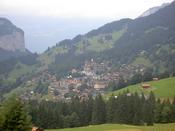 Wengen from Almend