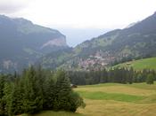 Another view of Wengen from Almend