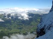 From the first of two stations on the way up