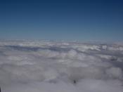 At the top - above the clouds!