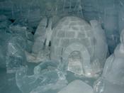 And igloo sculpture