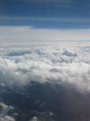 Mountains, cloud and sky