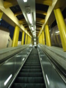 On the world's longest esculator
