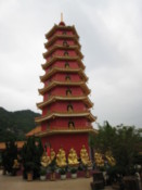 Pavilion at the Temple of Ten Thousand Buddhas