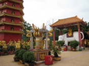 Pavilion and pagoda