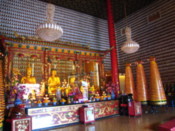 Inside the temple