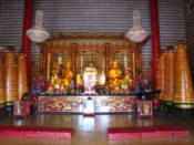 Inside the temple