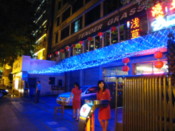 Ming. whom I chatted with, stood outside the restaurant