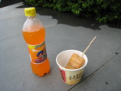 Junk food lunch