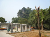 A park in the center
