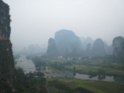 A view from the hot air balloon