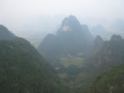 A view from the hot air balloon