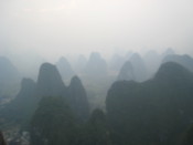 A view from the hot air balloon