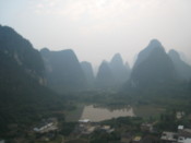 A view from the hot air balloon
