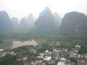 A view from the hot air balloon