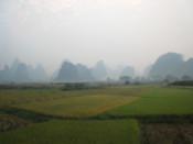 A view from the hot air balloon