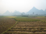 A view from the hot air balloon